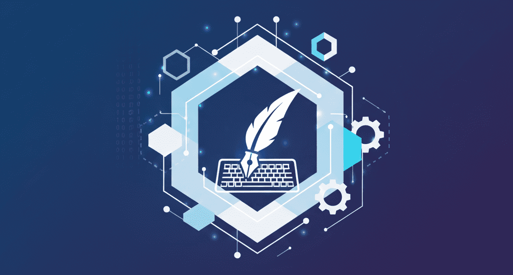 Tech copywriting portfolio graphic